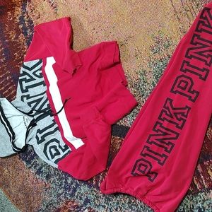 3 Piece PINK Jogging Suit